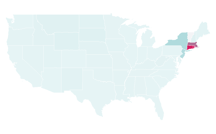 Affinity by region — Stop & Shop, United States