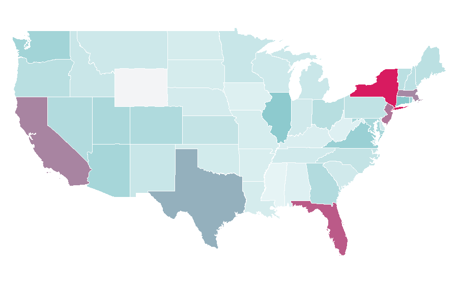 Affinity by region — Stradivarius, United States