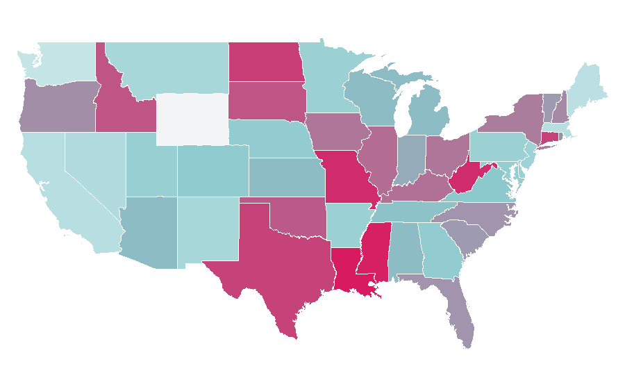 Affinity by region — Strategic planning, United States