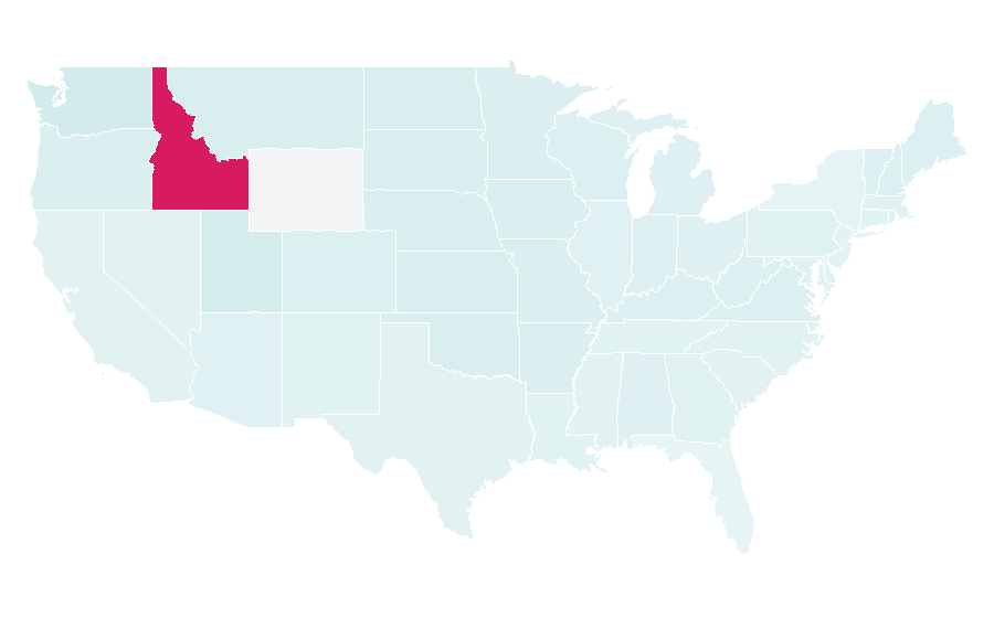 Affinité par région — Strategy games, États-Unis
