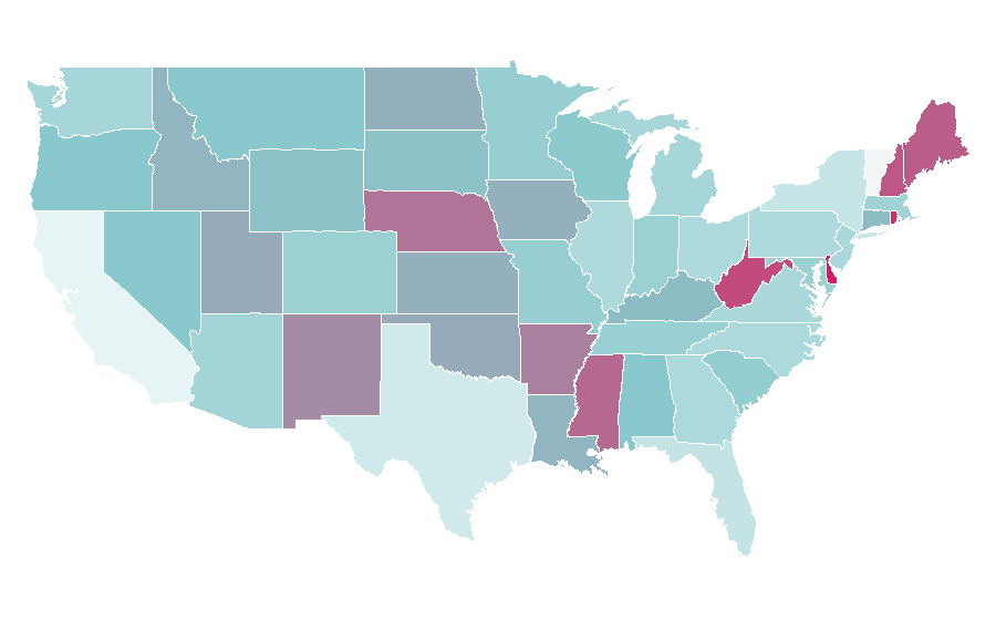 Affinity by region — String section, United States