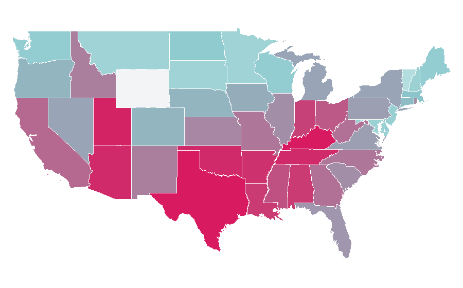 Affinity by region — Stuart Little (film), United States