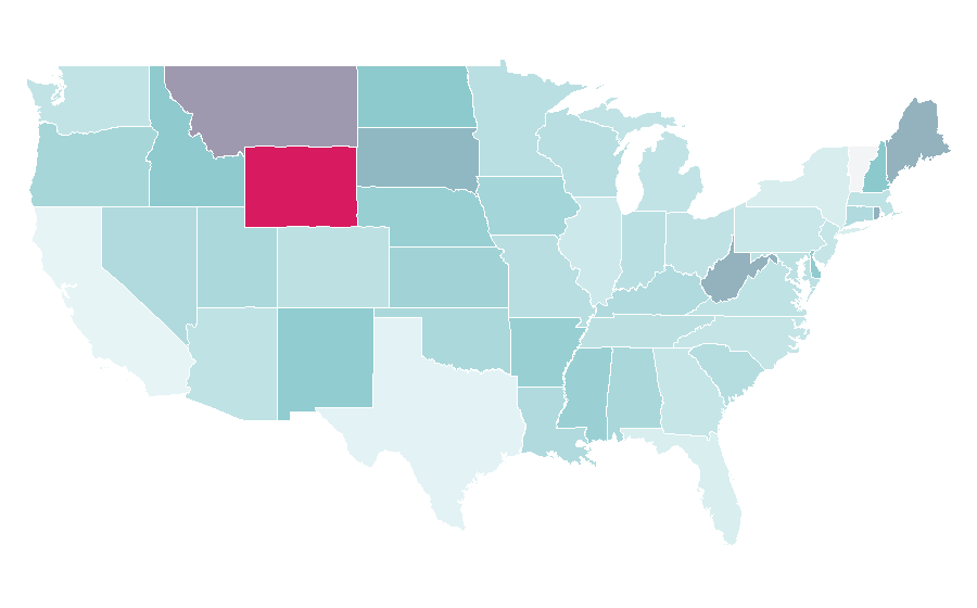 Affinity by region — Study In Australia, United States