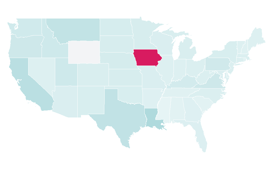 Affinity by region — Stuffing, United States
