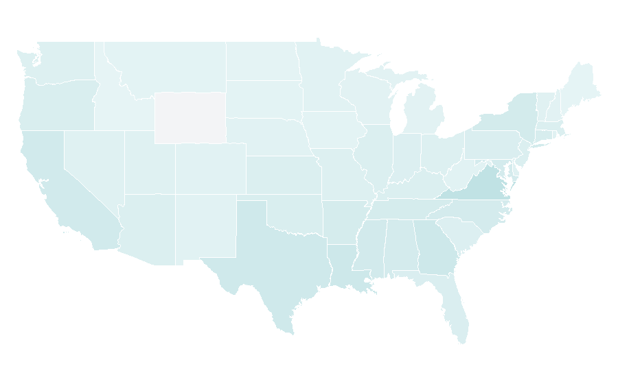 Affinity by region — Suave, United States