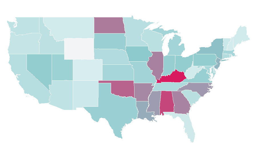 Affinity by region — Subway Surfers, United States