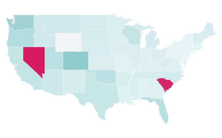 Affinity by region — Sullivan King, United States