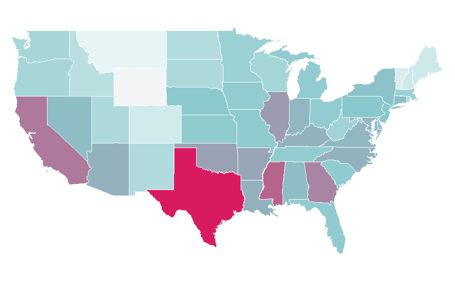 Affinity by region — Sun Chips, United States