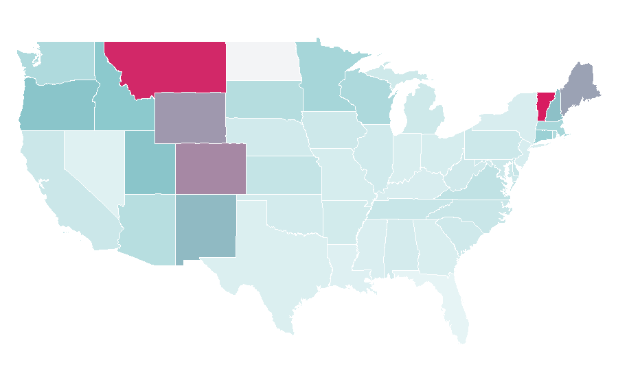 Affinity by region — Sundance Catalog, United States