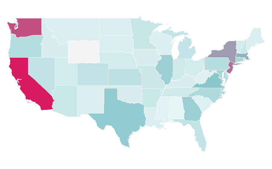 Affinity by region — Sundar Pichai, United States