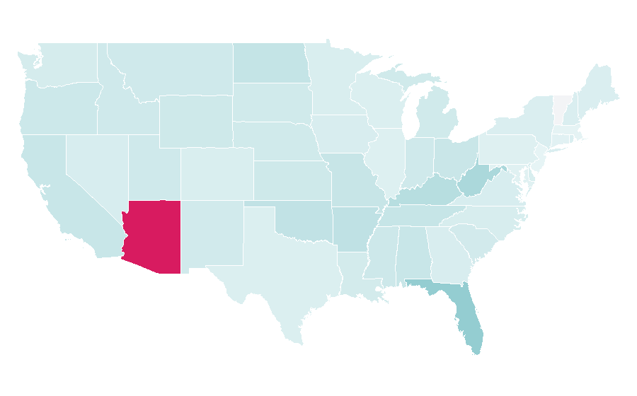 Affinity by region — Sundowner (band), United States