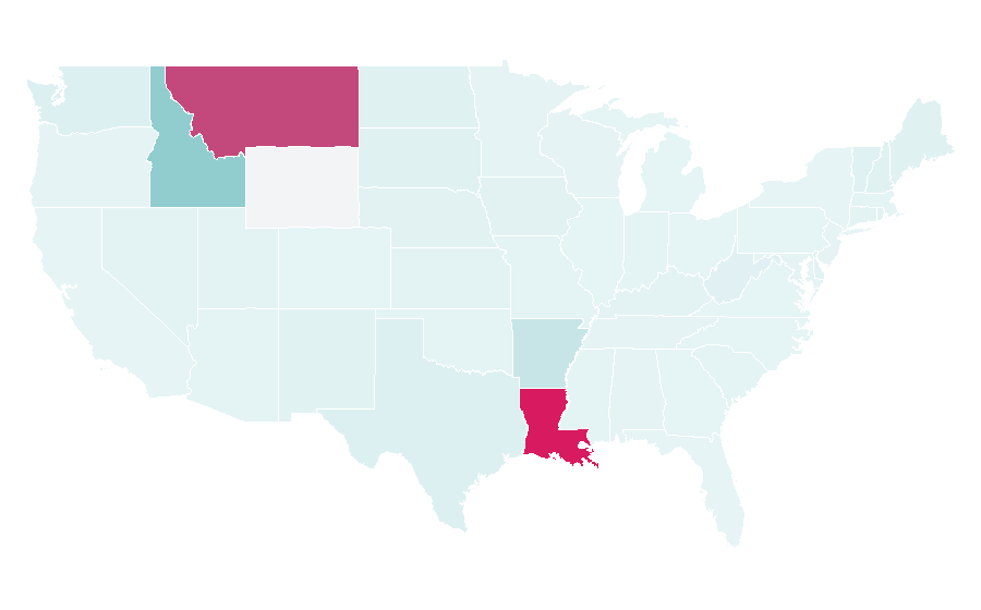 Affinity by region — Super 1 Foods, United States
