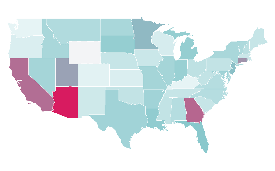Affinity by region — Super Mom, United States