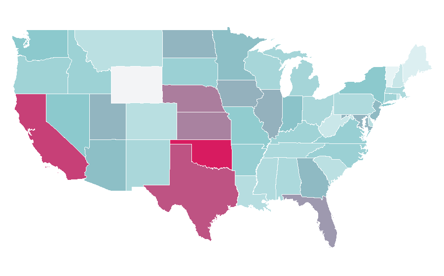 Affinity by region — Supercell (video game company), United States