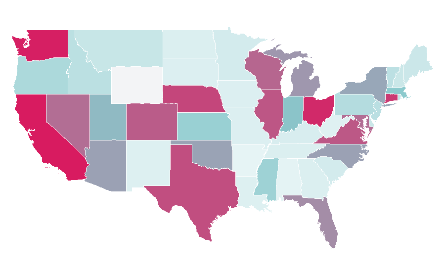 Affinity by region — Sur La Table, United States