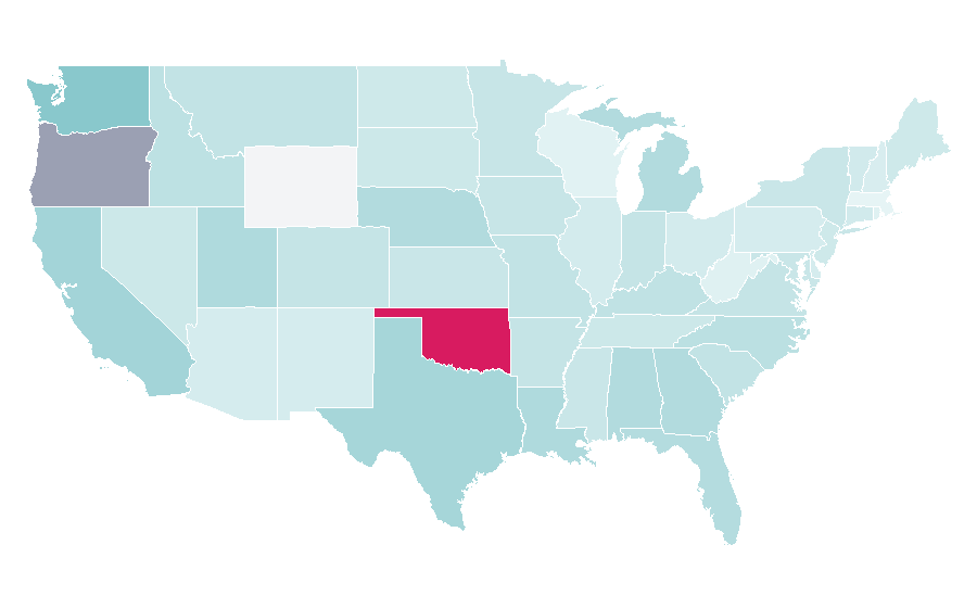 Affinity by region — Surface (magazine), United States