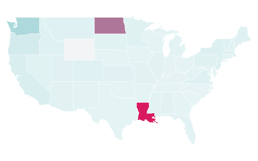 Affinity by region — Surrey, United States