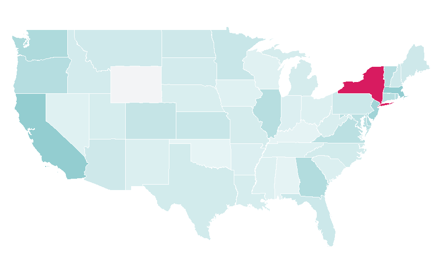 Affinity by region — Sustainable fashion, United States