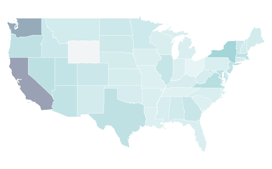Affinity by region — Suwon, United States
