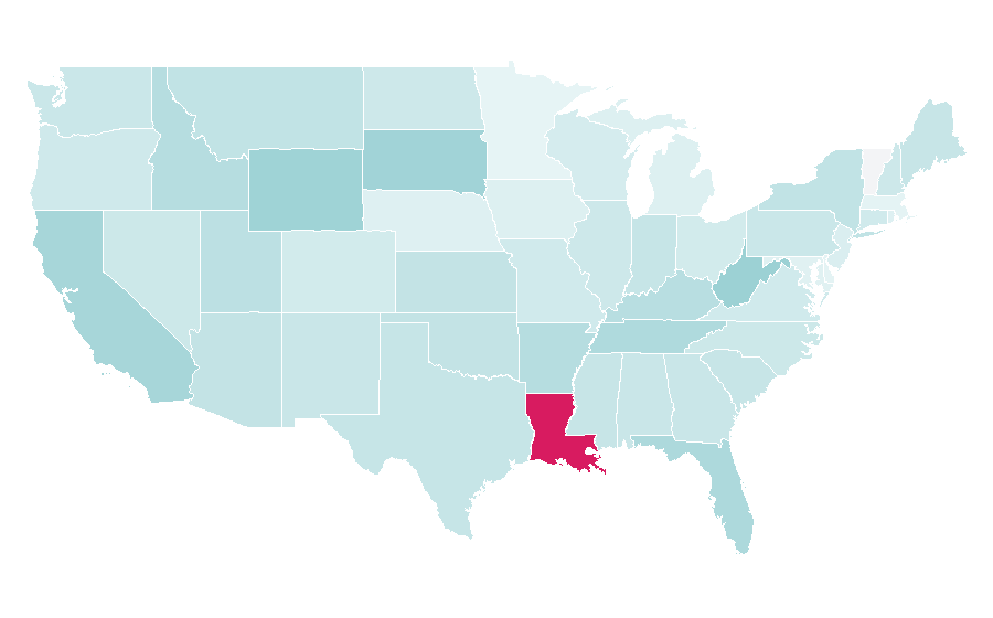Affinity by region — Suzuki, United States