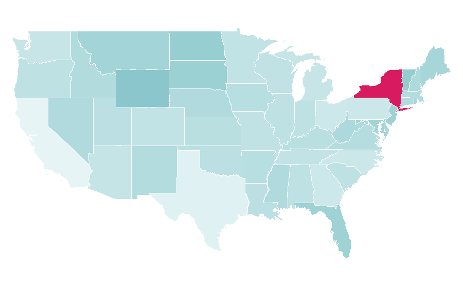 Affinity by region — SV Elversberg, United States