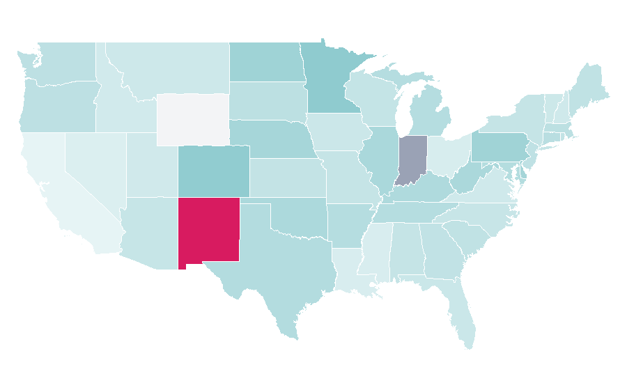 Affinity by region — Svedka, United States