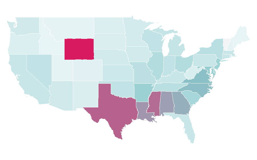 Affinity by region — Swagger, United States