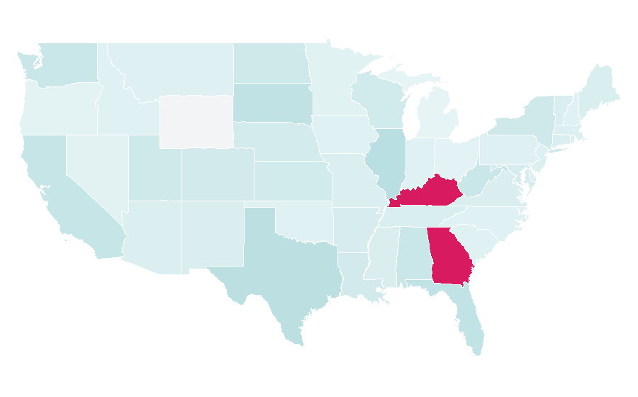 Affinity by region — Sway (rapper), United States