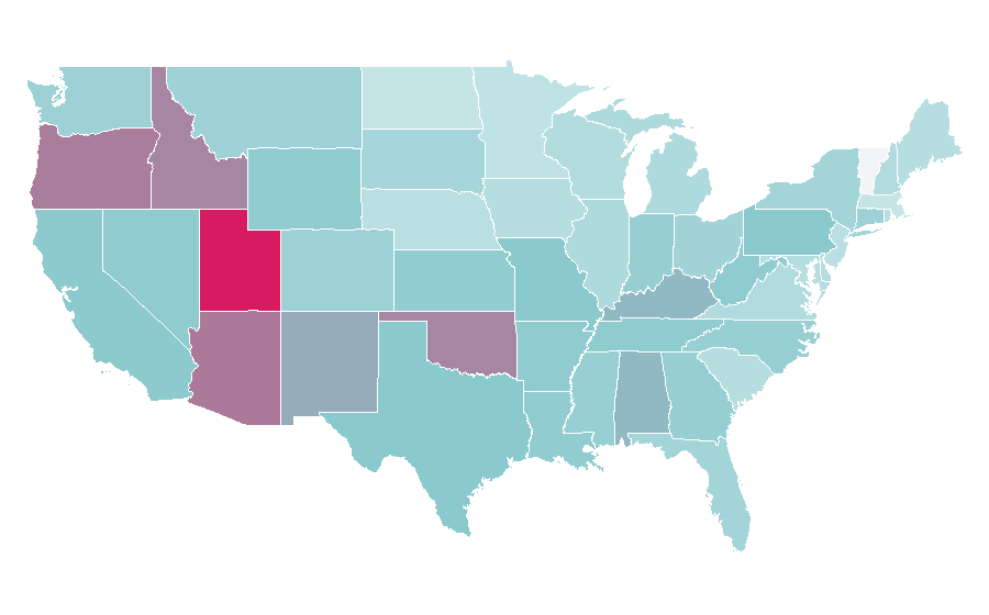 Affinity by region — Sweeney Todd, United States