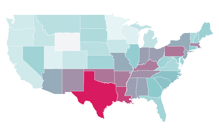 Affinity by region — Sweet'n Low, United States
