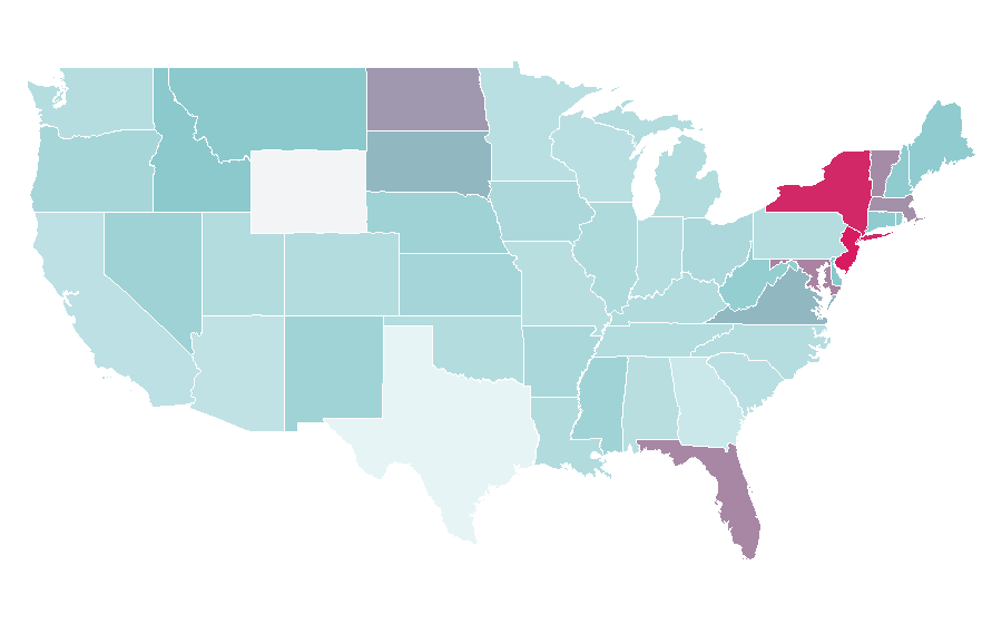 Affinity by region — Swindon Town F.C., United States
