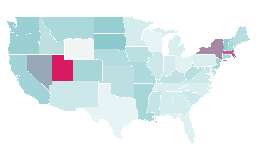 Affinity by region — Synthetic diamond, United States