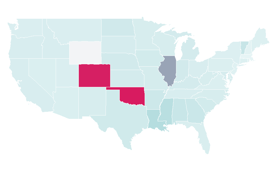 Affinity by region — Syrup, United States