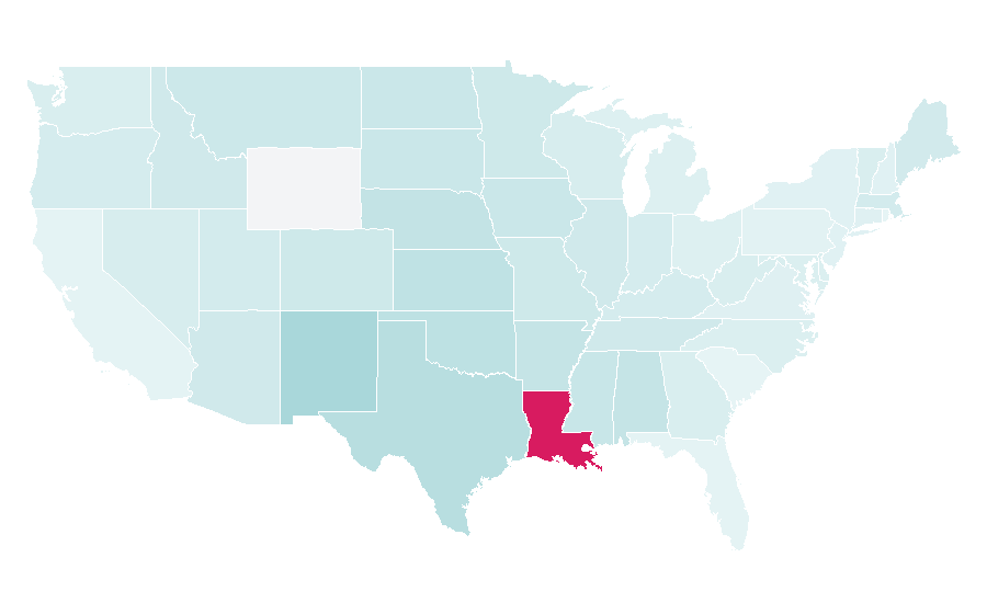 Affinity by region — Tabasco sauce, United States
