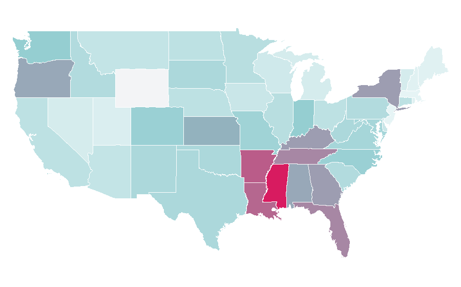 Affinität nach Region — Tablet computers, USA