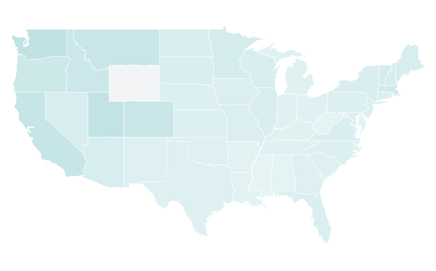 Affinity by region — Tahiti, United States