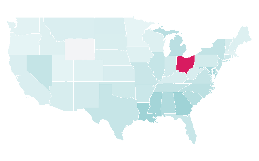 Affinity by region — Taimak, United States