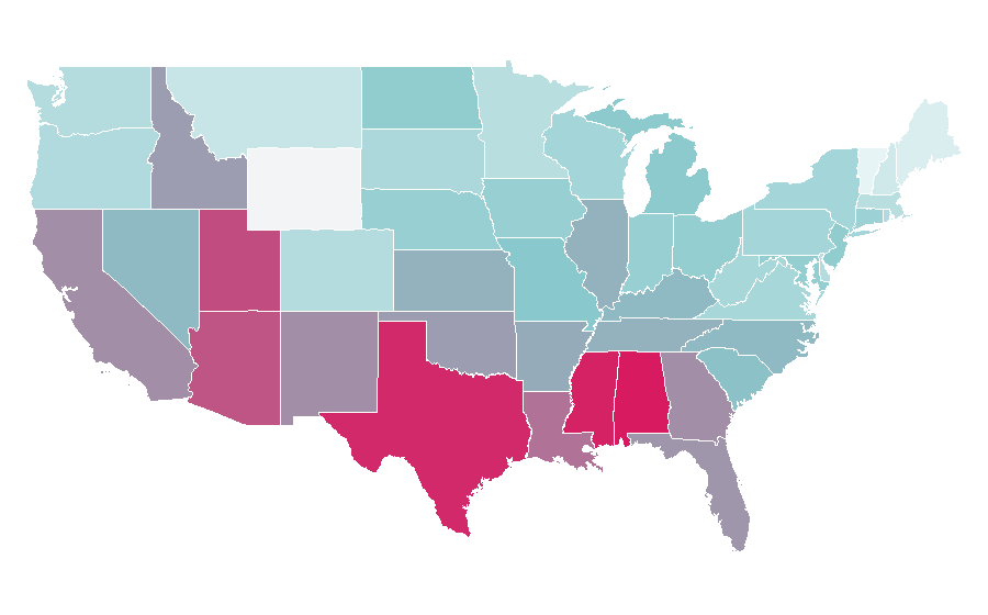 Affinity by region — Taken (TV miniseries), United States