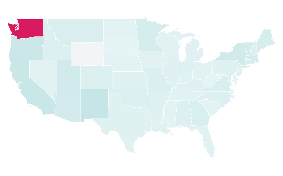 Affinity by region — Talisman, United States