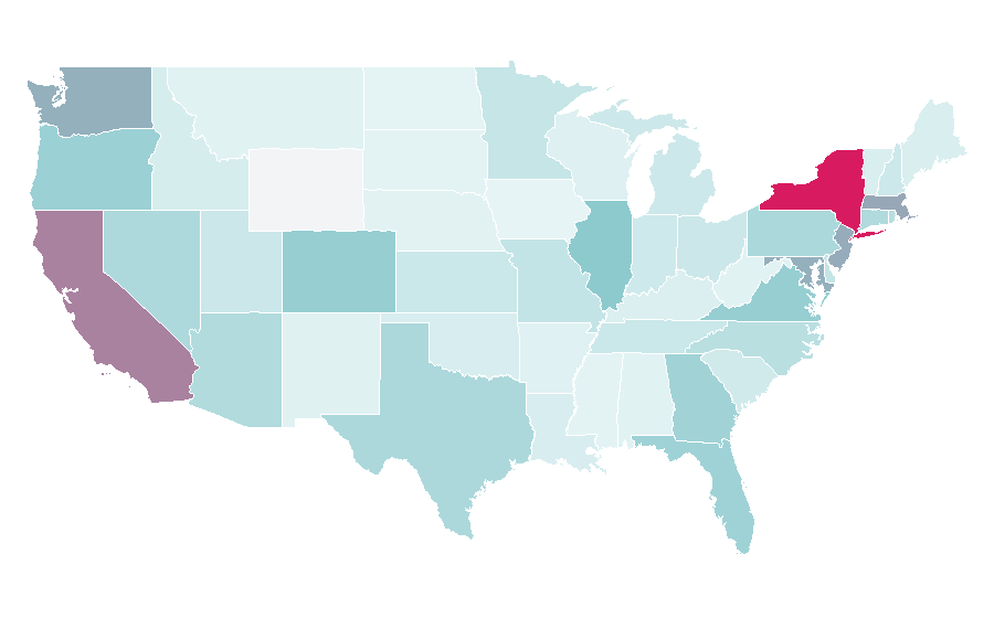 Affinity by region — TaskRabbit, United States