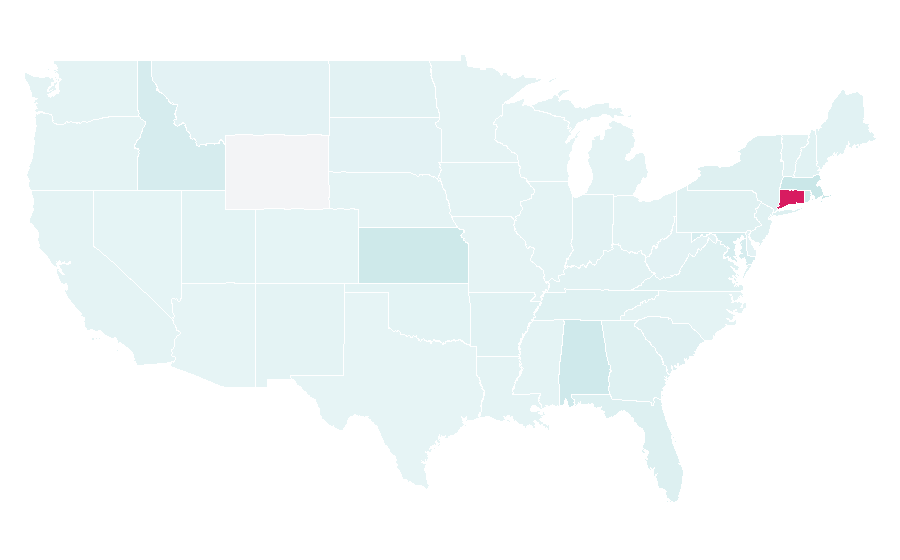 Affinity by region — Tate, United States