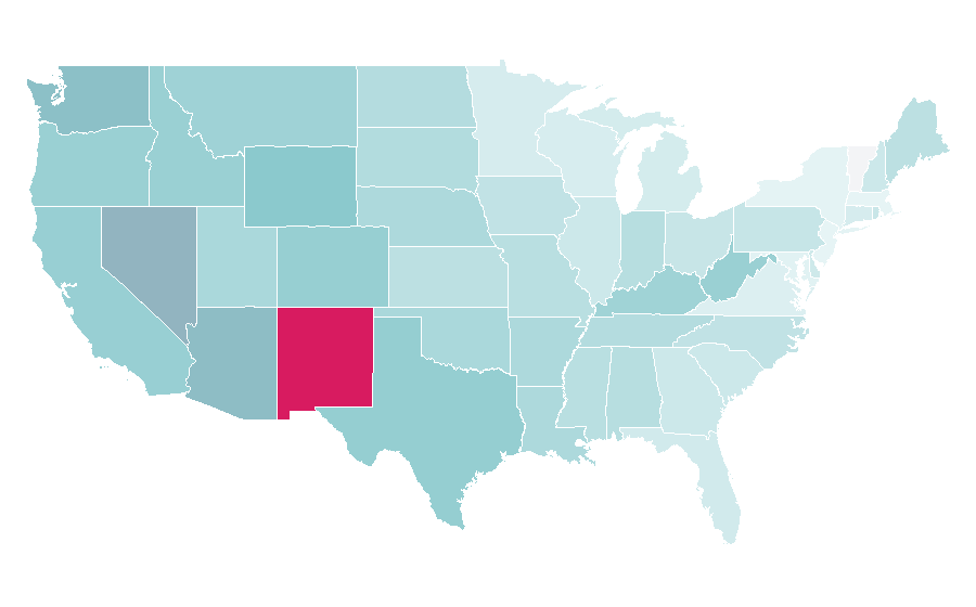 Affinité par région — Tattoo machine, États-Unis