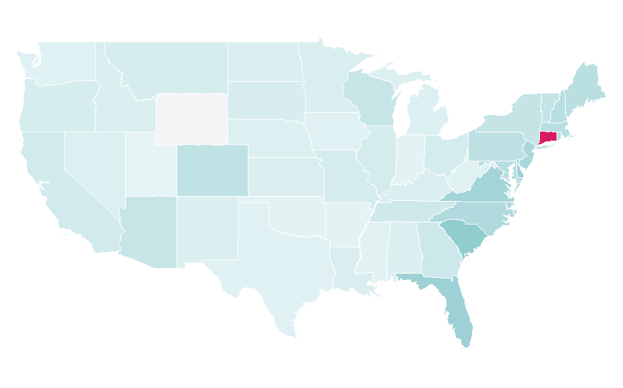 Affinity by region — Tauck, United States