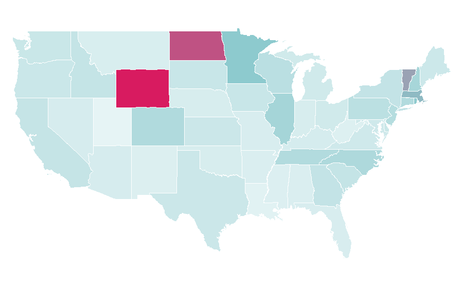 Affinity by region — Tavern, United States