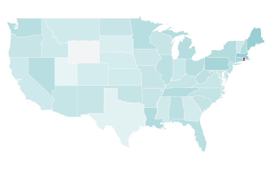 Affinity by region — Taylor Dayne, United States