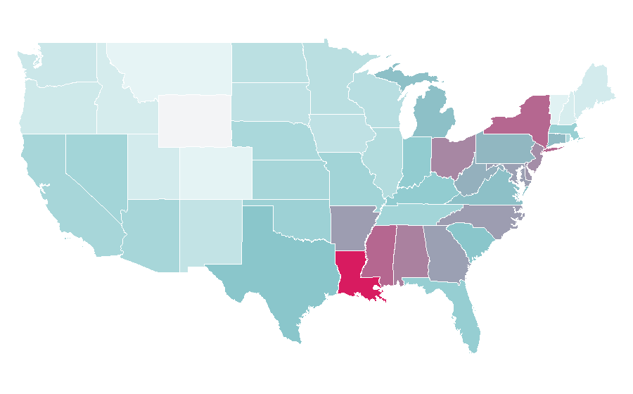 Affinity by region — Team Umizoomi, United States