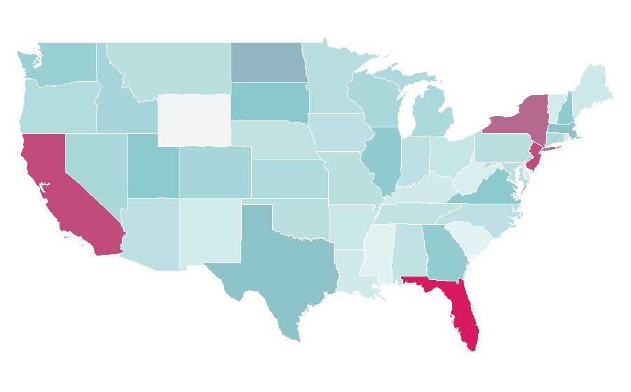Affinity by region — TeamViewer, United States