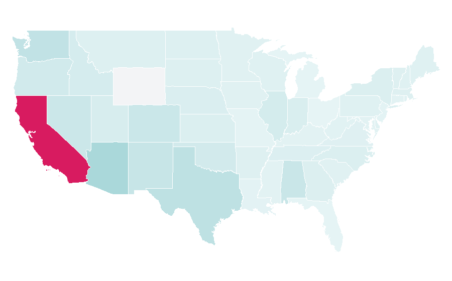 Affinity by region — Tecate, United States
