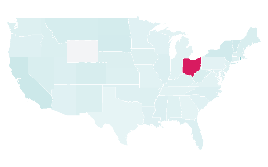 Affinity by region — Tech house, United States