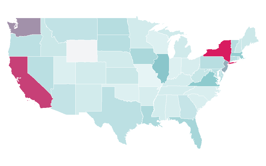 Affinity by region — Tefal, United States